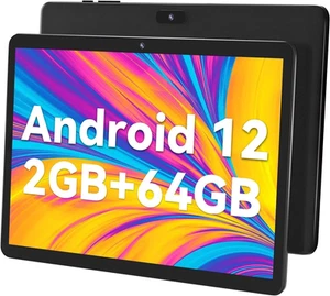 10 Zoll WIFI Tablet Android 12 LCD 64GB Tablet Pad 1.6GHz Quad-Core Dual Kamera - Bild 1 von 10