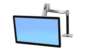 Ergotron LX HD 45-384-026 SIT-STAND DESK MOUNT MONITOR ARM - Picture 1 of 1
