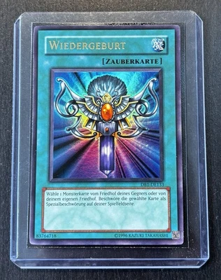 Yu-Gi-Oh! Wiedergeburt DB1 Ultra Rare Near Mint Oldschool - Bild 1 von 4