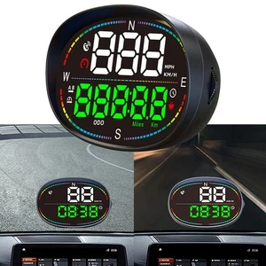 Head Up Display ABS+PC Digital Speedometer HUD Head Up Display Brand New - Picture 1 of 12