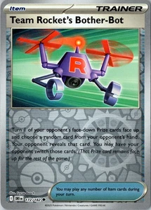 Team Rocket's Bother-Bot Reverse Holo Uncommon SV10: Destined Rivals 172/182 NM - Picture 1 of 2