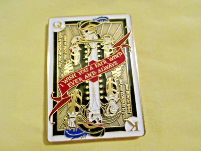 Hit the Deck Pirate Geocoin TRACKABE KING QUEEN SHIP COMPASS SKELETON CARDS COIN - Image 1 of 4