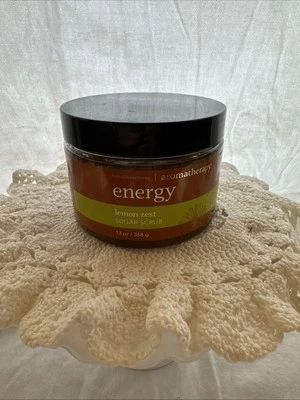 Bath Body Works Aromatherapy Lemon Zest Sugar Scrub 13 oz, NEW - Image 1 of 3