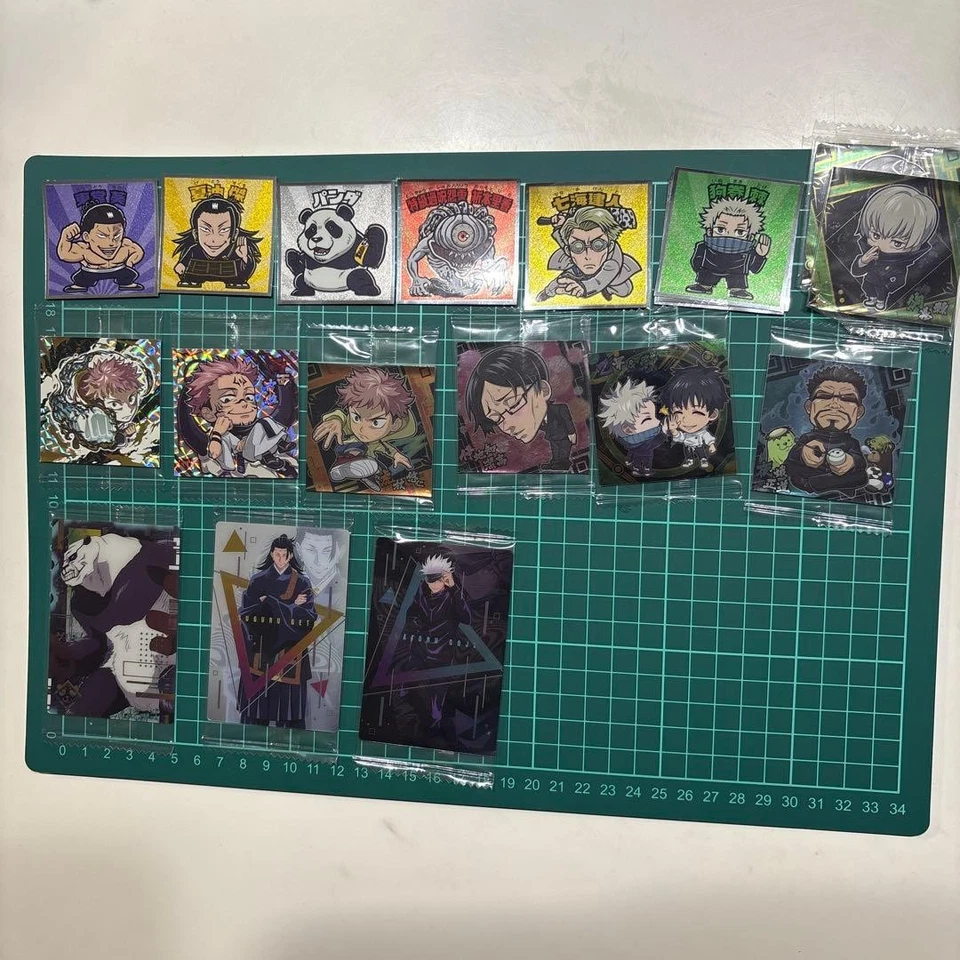 Jujutsu Kaisen stickers, cards - Image 1 of 1