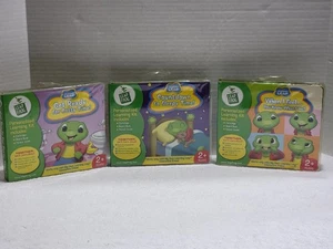 3 NEW MY OWN LEARNING LEAP FROG BOOKS CARTRIDGES WHEN I FEEL , POTTY TIME, SLEEP - Picture 1 of 9