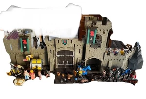 Playmobil 4866 Castillo Caballeros Halcón Y Toneladas De EXTRAS!!! Caballeros caballos - Imagen 1 de 15