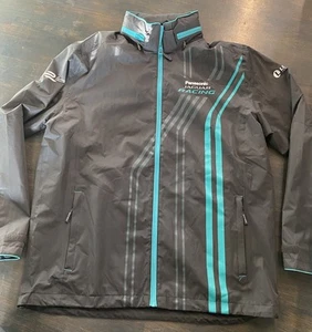 NWT Jaguar Panasonic Racing Formula E Jacket Waterproof Hooded Jacket XXL - Picture 1 of 13