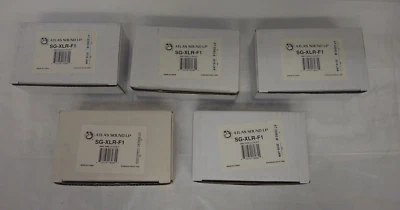 Nuevo lote de 5 Atlas Sound LP SG-XLR-F1 placa de pared de acero de una sola banda alarma contra incendios Foto 1 de 4