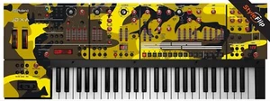 Pieles Roland JDXA | Camuflaje amarillo | Calcomanía protectora | StyleFlip Skins - Imagen 1 de 1