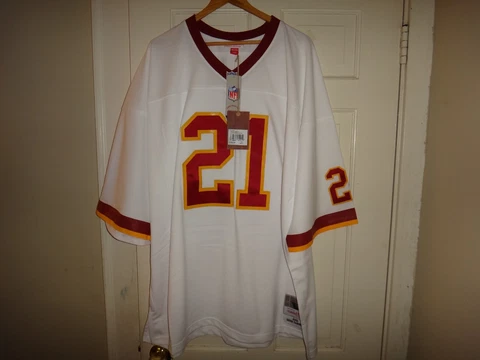 Deion Sanders 2000 Mitchell & Ness Redskins Men's Throwback Legacy Jersey 3XL Cover