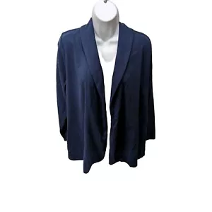 Women Within Cardigan Sweater Womens 1X Open Front Casual Comfort #8400 - Picture 1 of 11