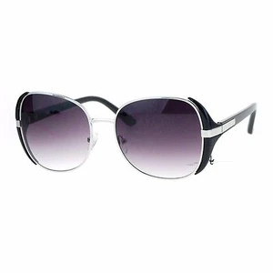Womens Fashion Sunglasses Trendy Chic Square Frame UV 400 Eyewear - Picture 1 of 24