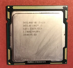 INTEL CORE I5-650 3.20GHZ DUAL-CORE CPU COMPUTER PROCESSOR - Picture 1 of 2