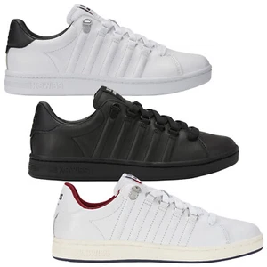 K-Swiss Para Hombres Lozan II Entrenadores Deportivos Tenis Tenis Escuela Con Cordones Retro - Imagen 1 de 11
