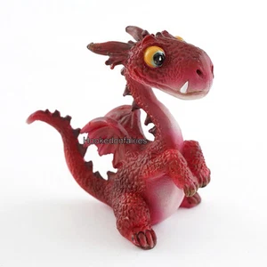 Mini dragón rojo miniatura a 4463 jardín de hadas - Imagen 1 de 8