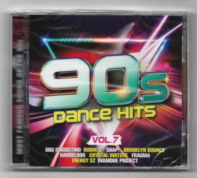 90s Dance Hits Vol.7 / 2 CDs / Fragma, Sash! Rozalla, Gigi D'Agostino /NEU & OVP - Bild 1 von 2