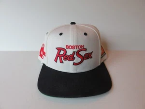 Cappello/Berretto Snapback Nike Vintage 2 Tone Script Boston Red Sox Cooperstown Nuovo senza etichette RARO - Foto 1 di 12