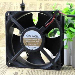 SUNON KDE2412PMB1-6A 12CM 12038 24V 6.7W 2pin - Picture 1 of 1