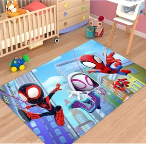 Spiderman Rug,Ghost Spider Rug,Superheros Rug,Spidey Rug,Fantastic Rug,Movie Rug - Picture 1 of 12