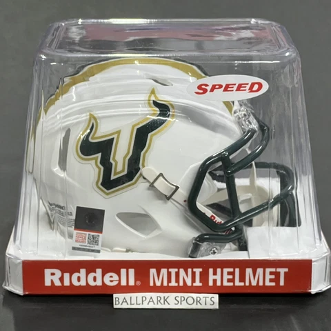 South Florida Bulls - Riddell NCAA Speed Mini Football Helmet Cover