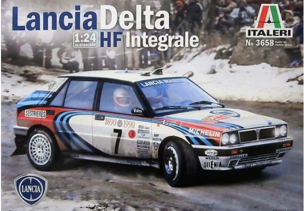 1/24 Lancia Delta HF Integrale Montecarlo 1990 Martini Italeri 3658 - Immagine 1 di 1
