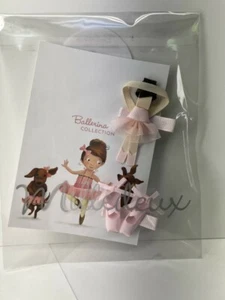 GIFT SET MILLEDEUX BALLERINA AND SHOES ALLIGATOR CLIP – POWDER PINK NEW!! - Picture 1 of 12