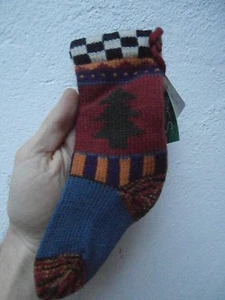 Calza natalizia Natale Christmas sock befana addobbo festone decorazione - Foto 1 di 1