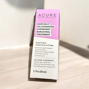 ACURE SKIN WELLNESS Radikal verjüngende Bakuchiol-Behandlung über Nacht 1,7 Oz. - Bild 1 von 4