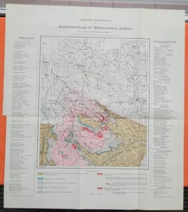 Mapa geológico de Bechstein de 1906 - Imagen 1 de 1