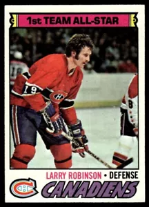 1977-78 Topps Larry Robinson Montreal Canadiens #30 - Picture 1 of 2