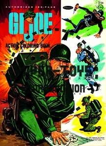 VINTAGE REPRINT - 1960 - GI JOE COLORING BOOK SAMPLER - Picture 1 of 12