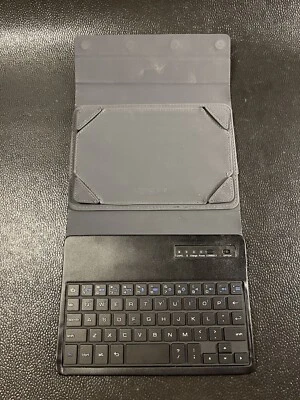 Lifeworks -BT Keyboard Case for 7" & 8" Tablet Folio Case Magnetic Folding - Image 1 of 4