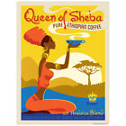 Queen Of Sheba Coffee Decal 26 X 34 Peel And Stick Kitchen Decor