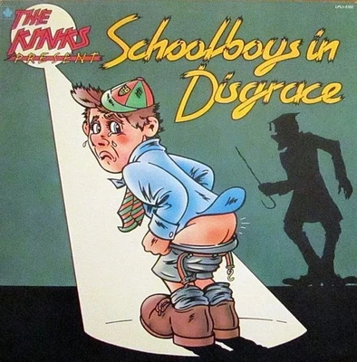 The Kinks - The Kinks Present Schoolboys In Disgrace-1975 (VG+/[VG+) - "Vinyl Re - Image 1 of 4