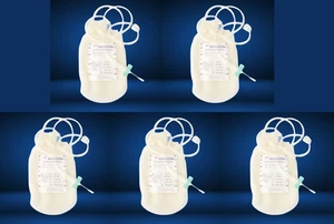 K-Shield Advantage Blood Draw Kit 600 mL with Collection Bag #BK-64A, 5 bags - Picture 1 of 3
