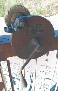 VTG Hand Crank Bench Grinder Sharpener Grinder Wheel Knife Sharpening Wheel - Picture 1 of 7