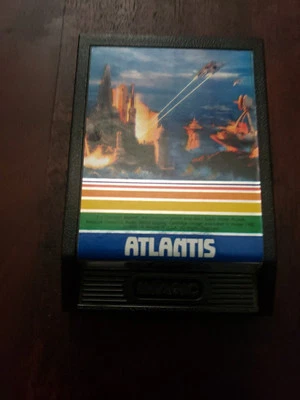CLASSIC Imagic Atlantis video game cartridge - Image 1 of 4