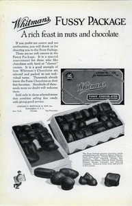 1925 Whitman's Chocolates Candy Candies Old MAGAZINE PRINT AD Decor Idea (4780) - Picture 1 of 1