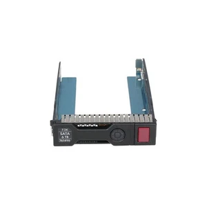 Caddy plateau disque dur HP G8 3,5 pouces LFF SAS SATA - 651314-001 - Photo 1/4