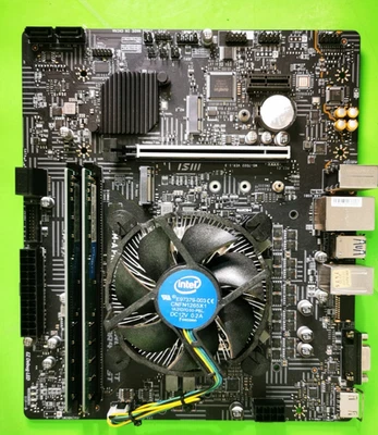 MSI H510M-A PRO - Intel i5-10400 CPU - 8GB Motherboard bundle - Gaming / Casual - Image 1 of 4