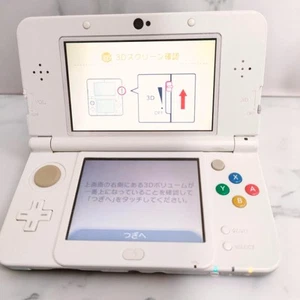 Nintendo New 3DS White Console Working Tested Japan - Picture 1 of 6