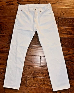 New Levis 501 0651 31x30 White Button Fly 90s Deadstock Jeans with Copper Rivets - Picture 1 of 8