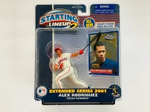 2001 Hasbro Startaufstellung 2 Alex Rodriguez Texas Rangers *Neu* - Bild 1 von 4