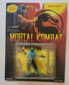 Mortal Kombat Sub-Zero Modellino Azione Pugno di ghiaccio a molla! 1994 - Foto 1 di 4