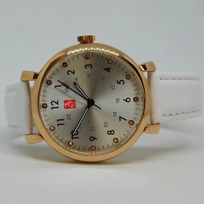 Женские кварцевые часы Prestige Medical 1925-RGW натуральная кожа новый аккумулятор - Изображение 1 из 4