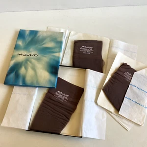 Vtg Mojud Stockings Fashion Lok Shadow C 3 Pairs Runless Seamless Nylon 10.5 11 - Picture 1 of 8