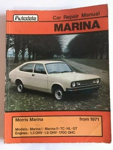 Autodata - Morris Marina From 1971 Owners Car Repair Manual - Picture 1 of 7