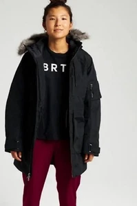 BURTON Women's Sexton Parka Jacket - True Black - Small - NWT - Picture 1 of 22