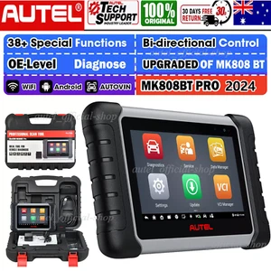 2024 Autel MaxiCOM MK808BT PRO=MK808K-BT Diagnostic OE-Full Bidirection Scanner - Picture 1 of 16