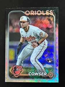 2024 Topps Chrome - COLTON COWSER #278 Logofractor (RC) - ORIOLES - Picture 1 of 2